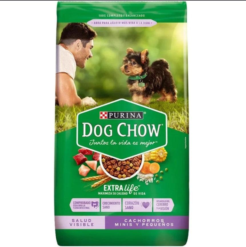DOG CHOW CACHORRO RAZAS MINIS Y PEQUEÑAS 20KG