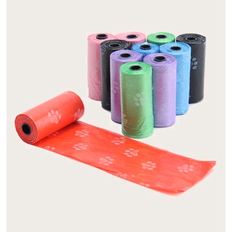 BOLSAS PARA HECES PAQUETE 6 PIEZAS