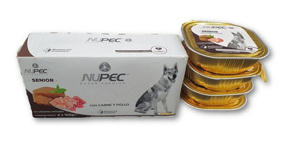 NUPEC ALIMENTO HÚMEDO LATAS - SENIOR 4 LATAS X 100 GRAMOS c/u