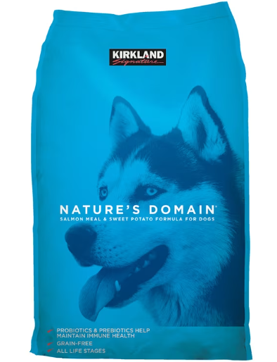 KIRKLAND NATURES DOMAIN SALMÓN Y CAMOTE 15.87 KG PERRO