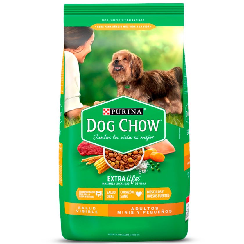 DOG CHOW ADULTO RAZAS MINIS Y PEQUEÑAS 25KG