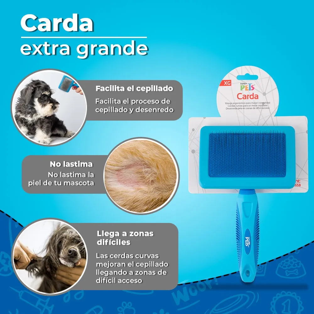 CEPILLO PARA PERRO TAMAÑO EXTRA GRANDE