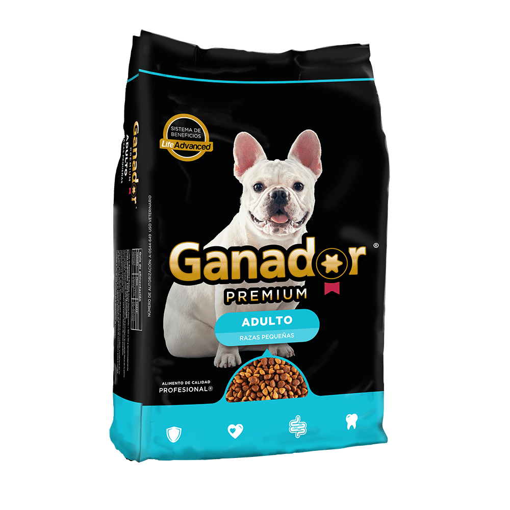 GANADOR PREMIUM ADULTO RAZAS PEQUEÑAS 20KG