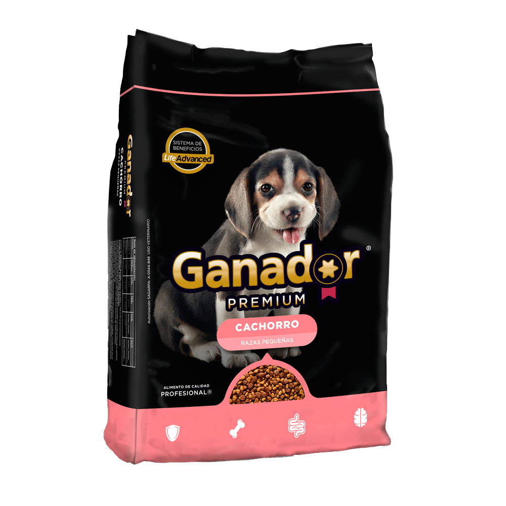 GANADOR PREMIUM CACHORRO RAZAS PEQUEÑAS 20KG