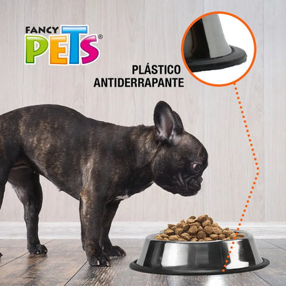 PLATO ACERO INOXIDABLE 24 OZ CON ANTIDERRAPANTE - 24 OZ